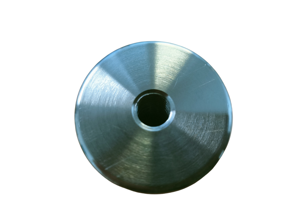 Metric Weld On Mounting Boss M10 - Threaded Bosses - 42mm x 40mm x M10 316L Stainless