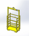 Gas Bottle Lifting Cage - Frame - Drawings