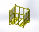 Heavy Duty Stillage Cage with Doors - Drawings