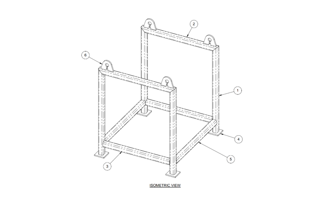 Stillage with Lifting Lugs - 800 x 900