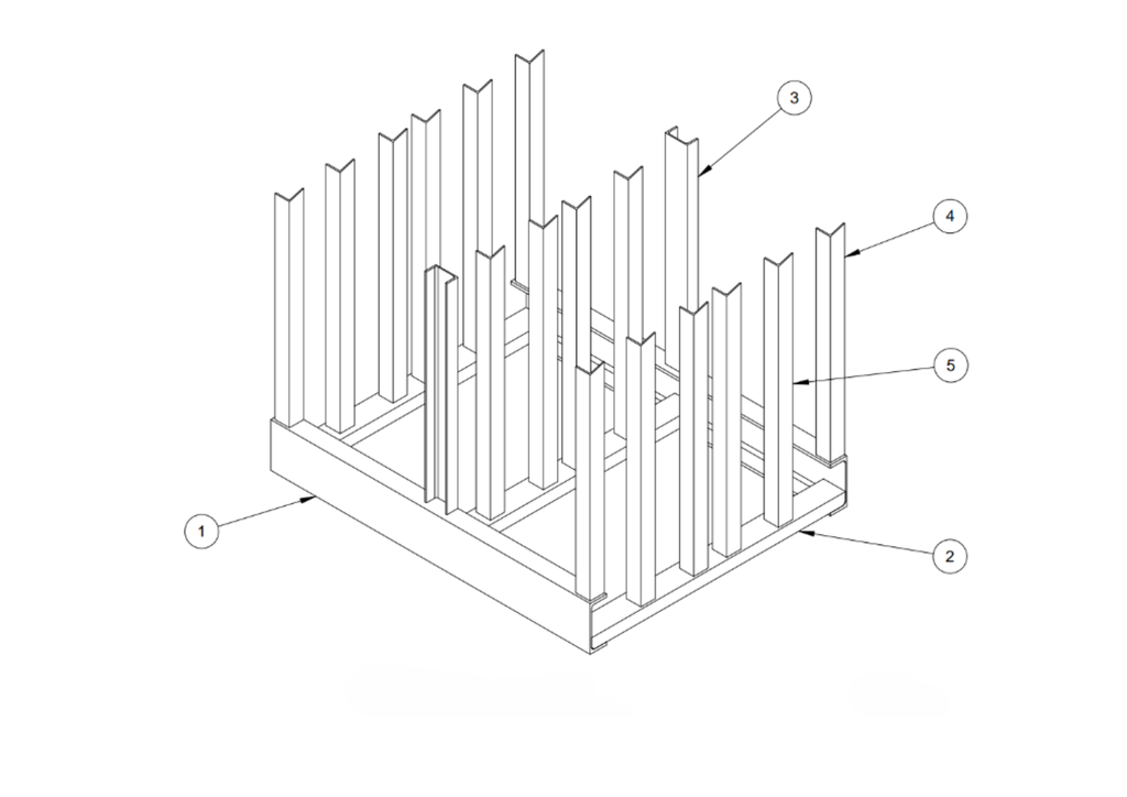 Light Plate and Mesh Rack for Storage